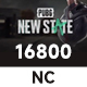 PUBG New State 16800 NC GLOBAL